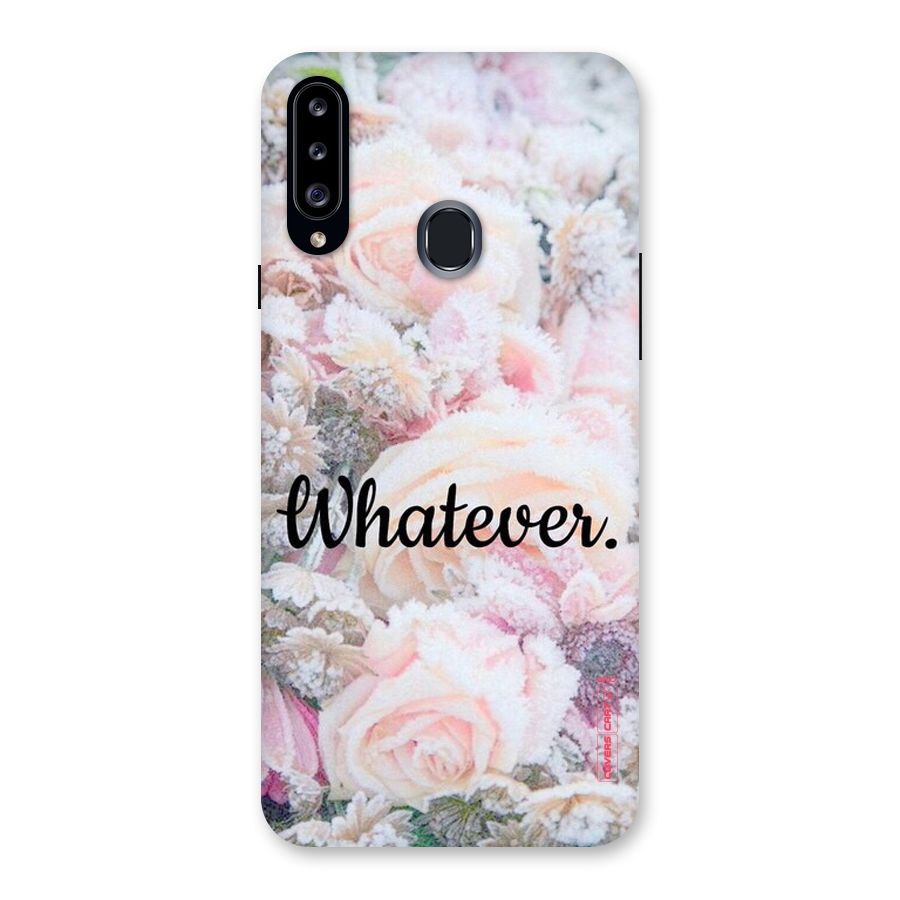 Whatever Back Case for Samsung Galaxy A20s