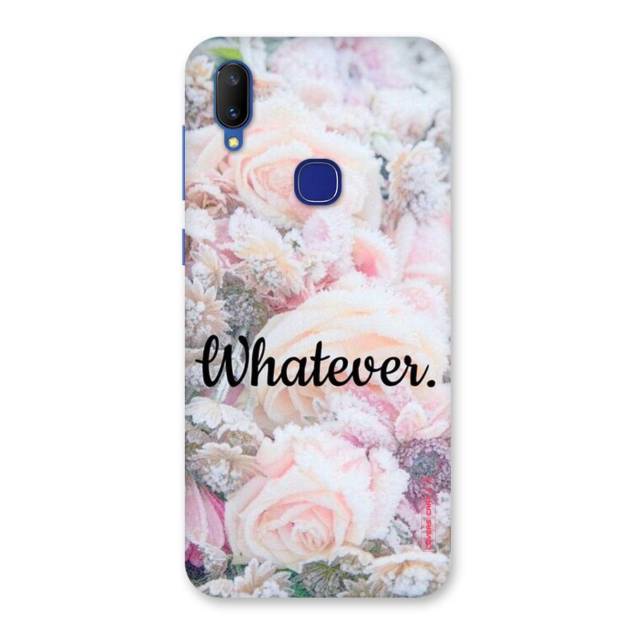 Whatever Back Case for Vivo V11