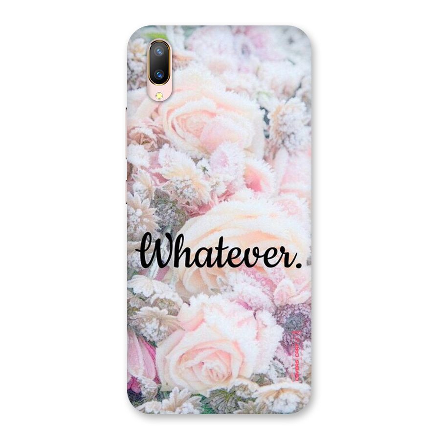Whatever Back Case for Vivo V11 Pro