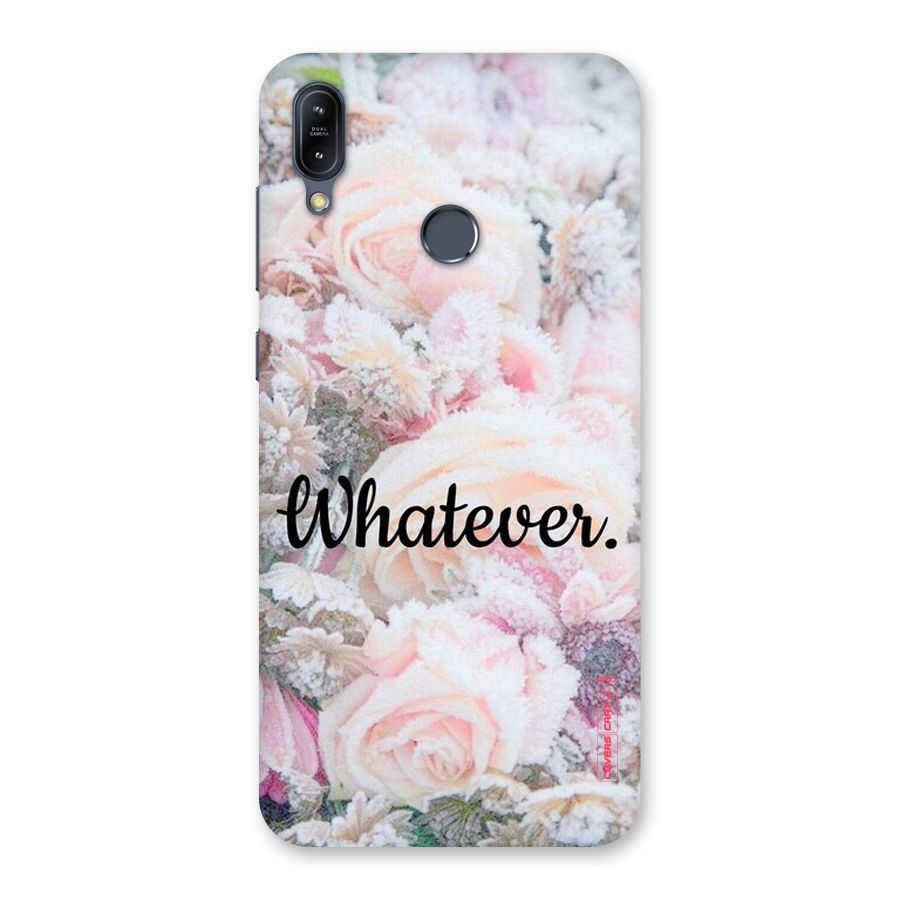 Whatever Back Case for Zenfone Max M2
