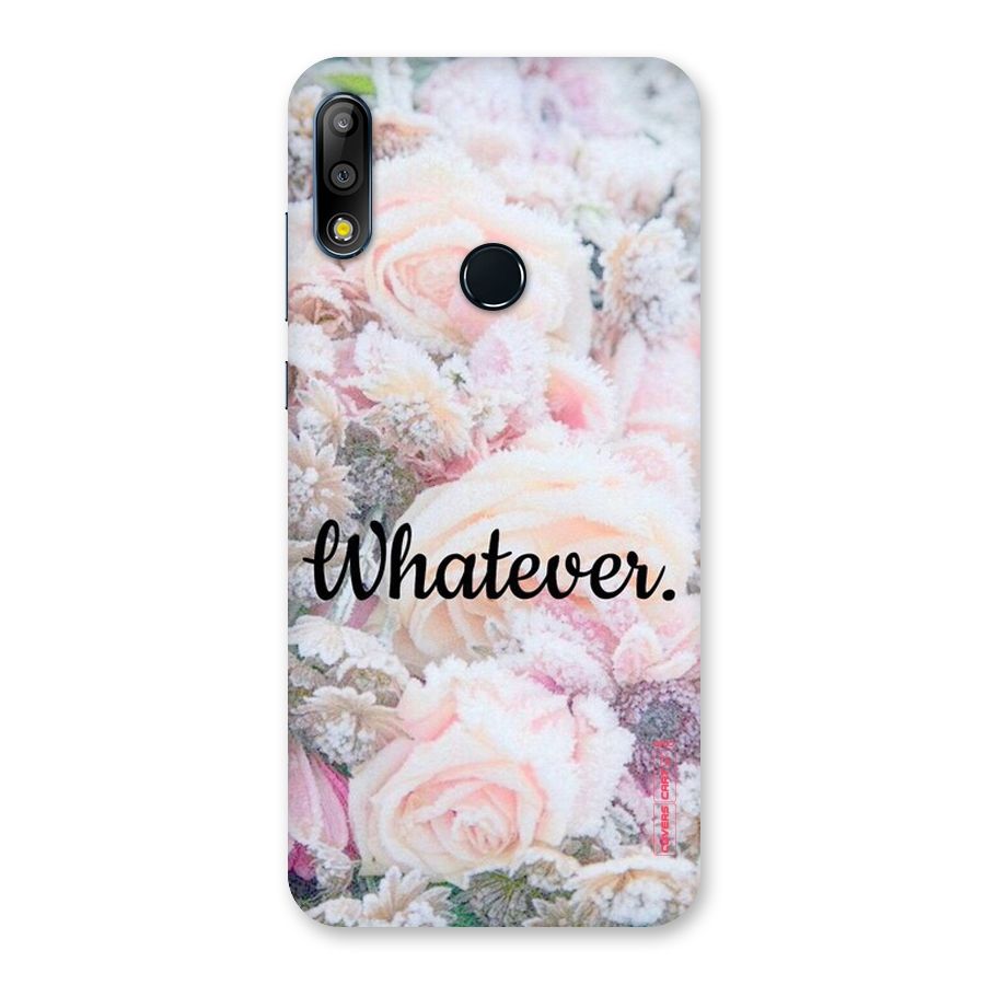 Whatever Back Case for Zenfone Max Pro M2