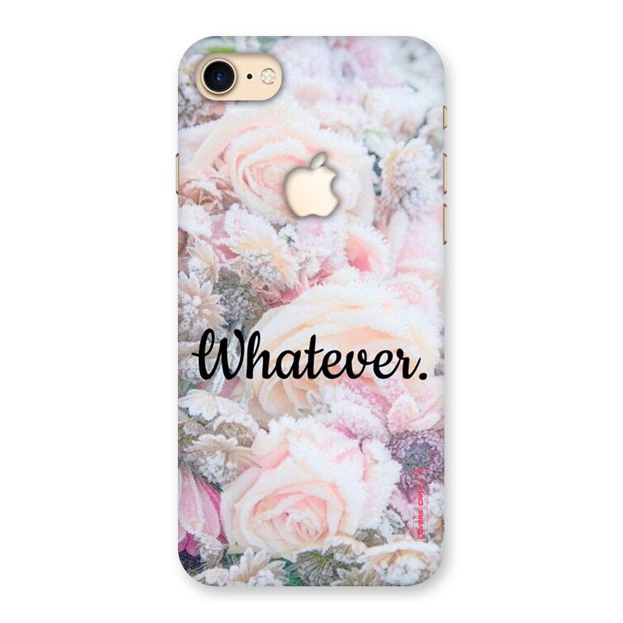 Whatever Back Case for iPhone 7 Apple Cut