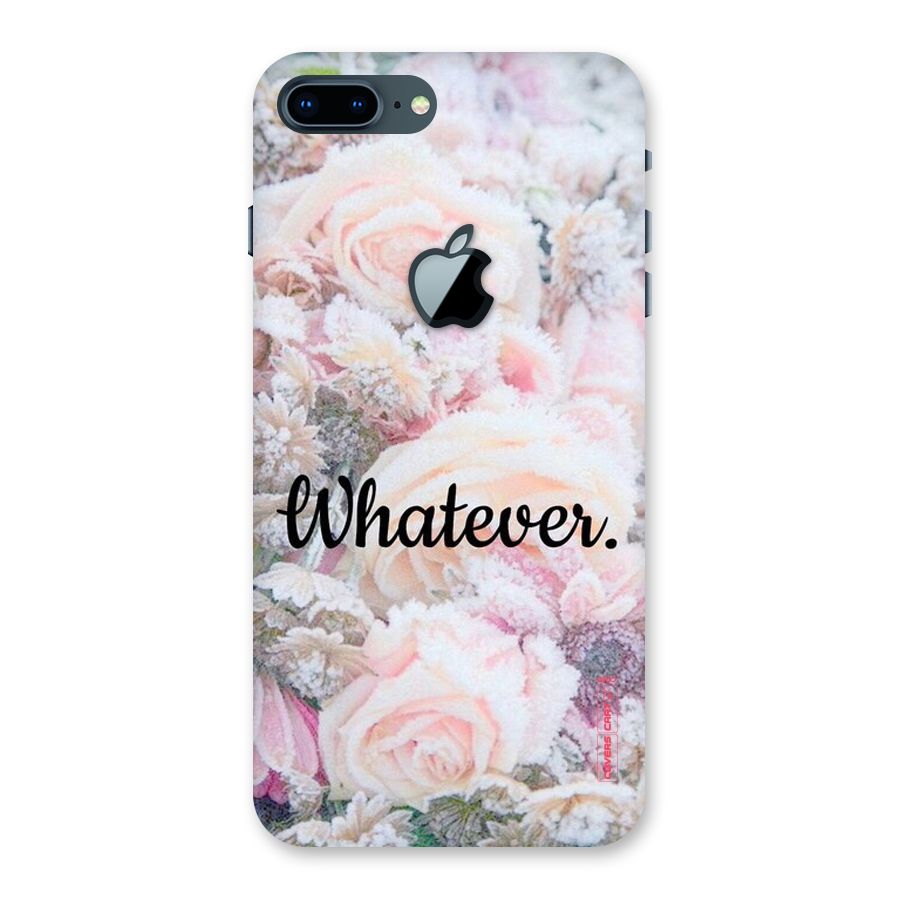 Whatever Back Case for iPhone 7 Plus Apple Cut