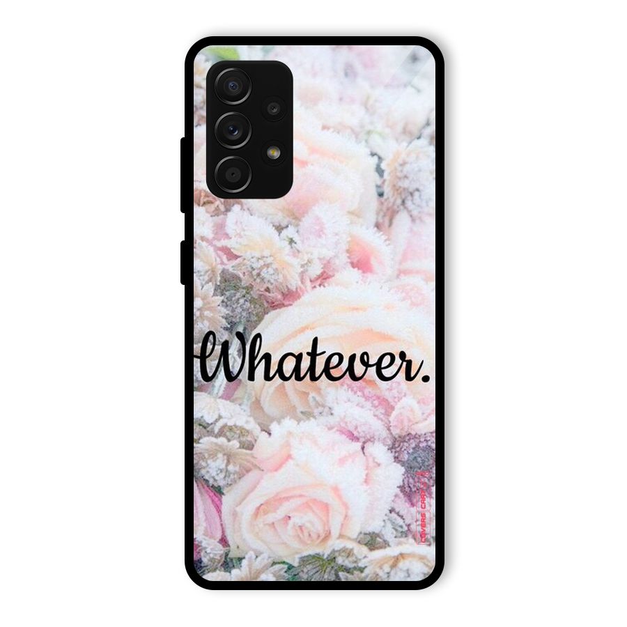 Whatever Glass Back Case for Galaxy A53 5G
