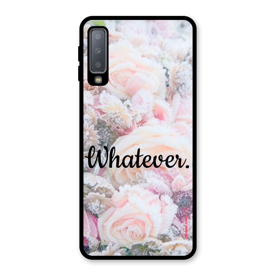 Whatever Glass Back Case for Galaxy A7 (2018)