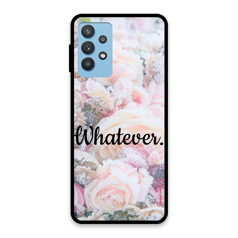Whatever Glass Back Case for Galaxy M32 5G