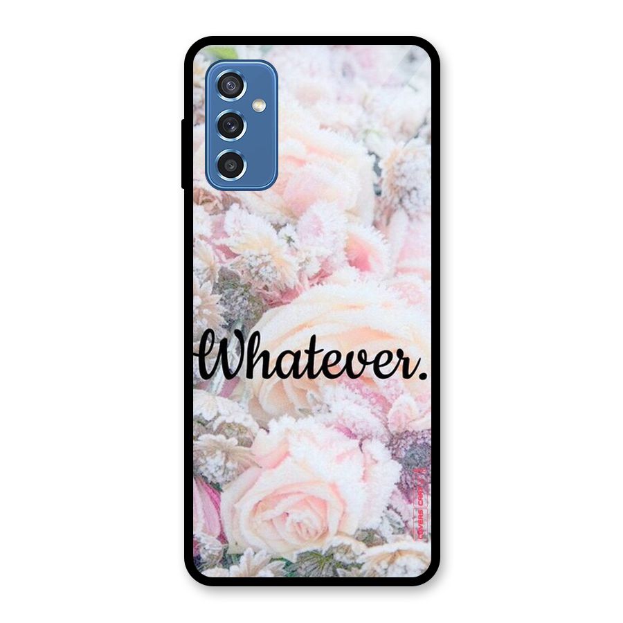 Whatever Glass Back Case for Galaxy M52 5G