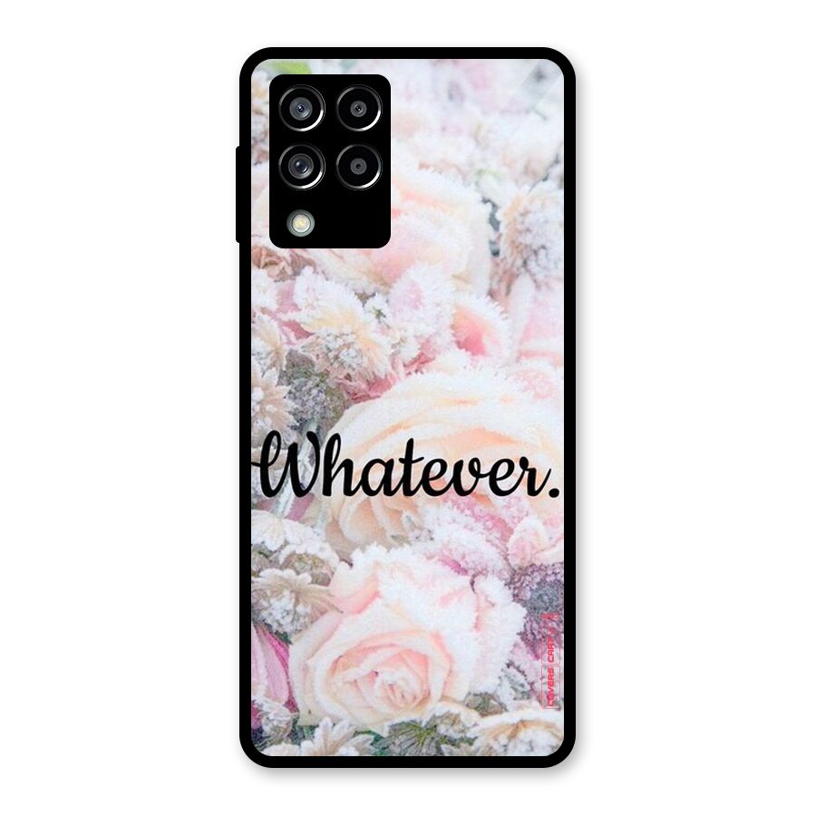 Whatever Glass Back Case for Galaxy M53 5G