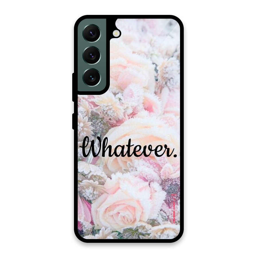 Whatever Glass Back Case for Galaxy S22 5G