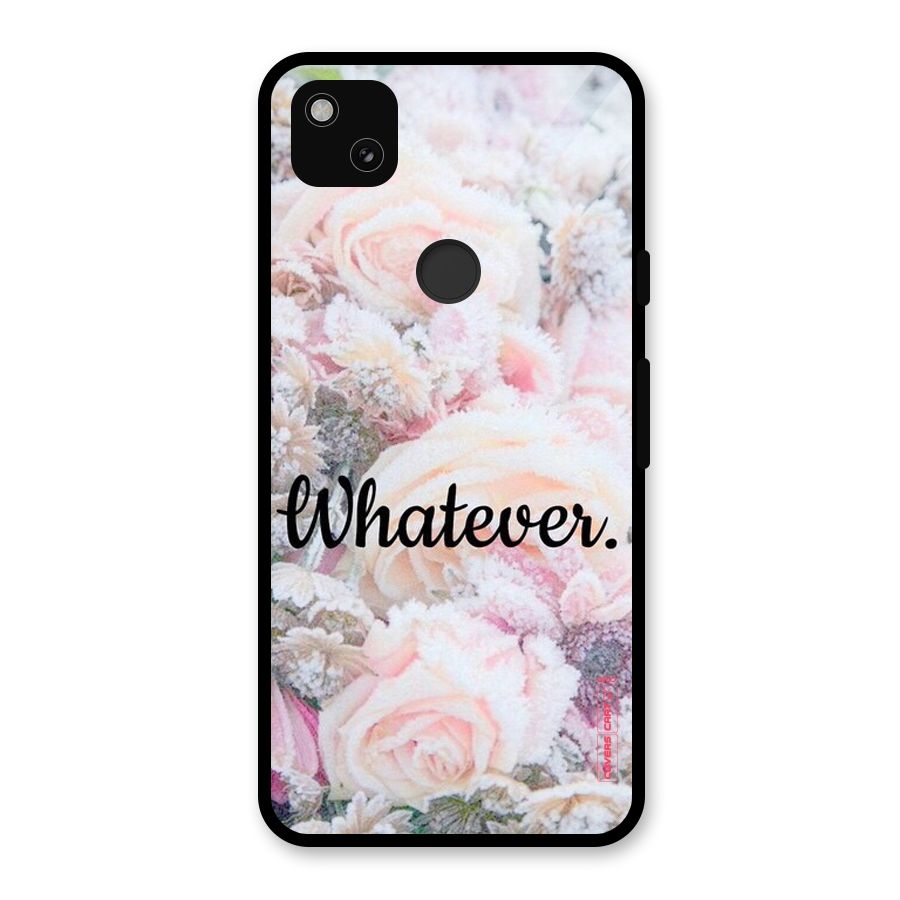 Whatever Glass Back Case for Google Pixel 4a