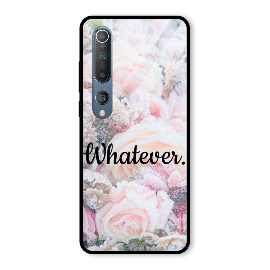 Whatever Glass Back Case for Mi 10