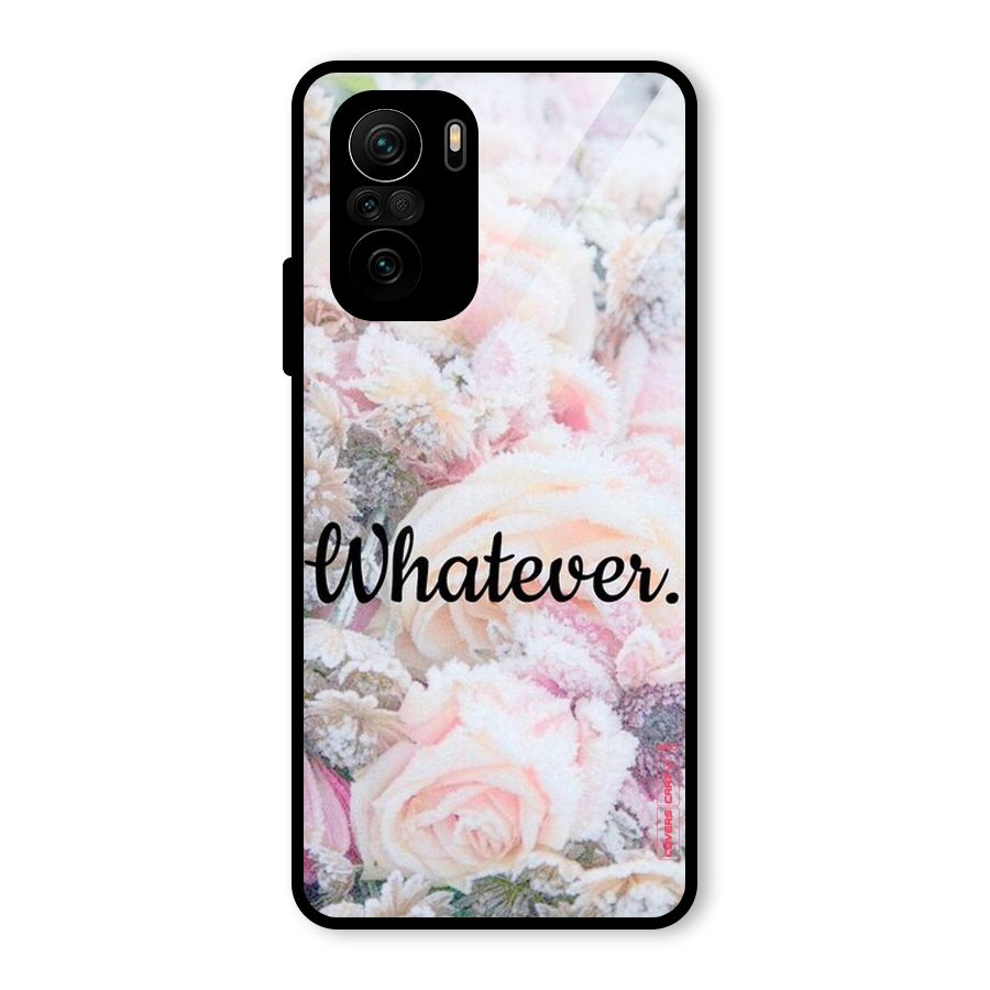 Whatever Glass Back Case for Mi 11x