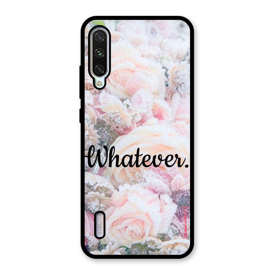 Whatever Glass Back Case for Mi A3