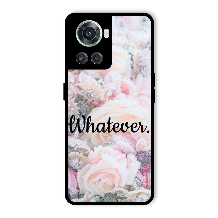 Whatever Glass Back Case for OnePlus 10R