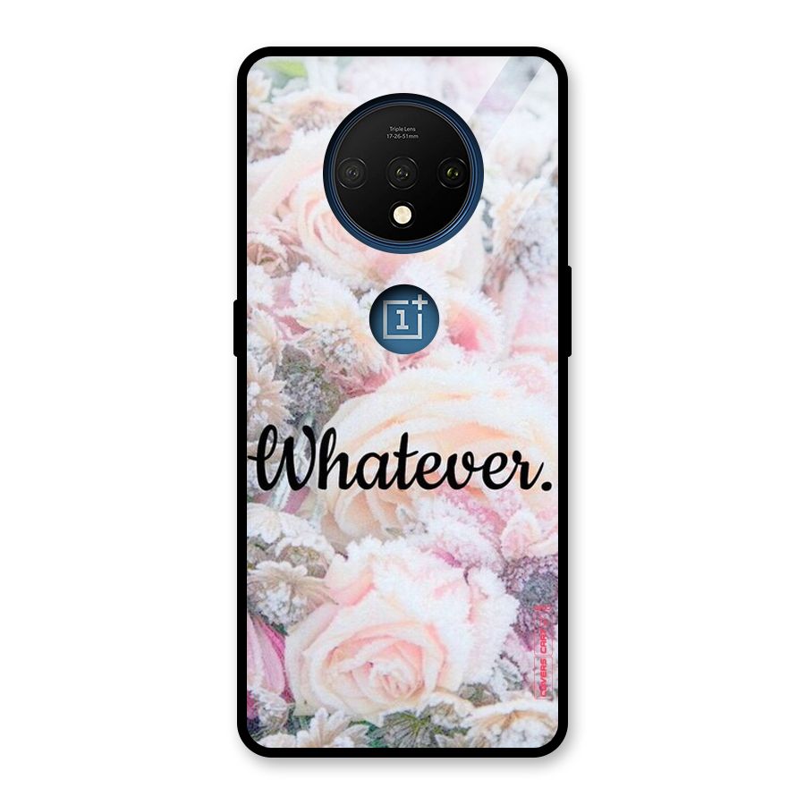 Whatever Glass Back Case for OnePlus 7T