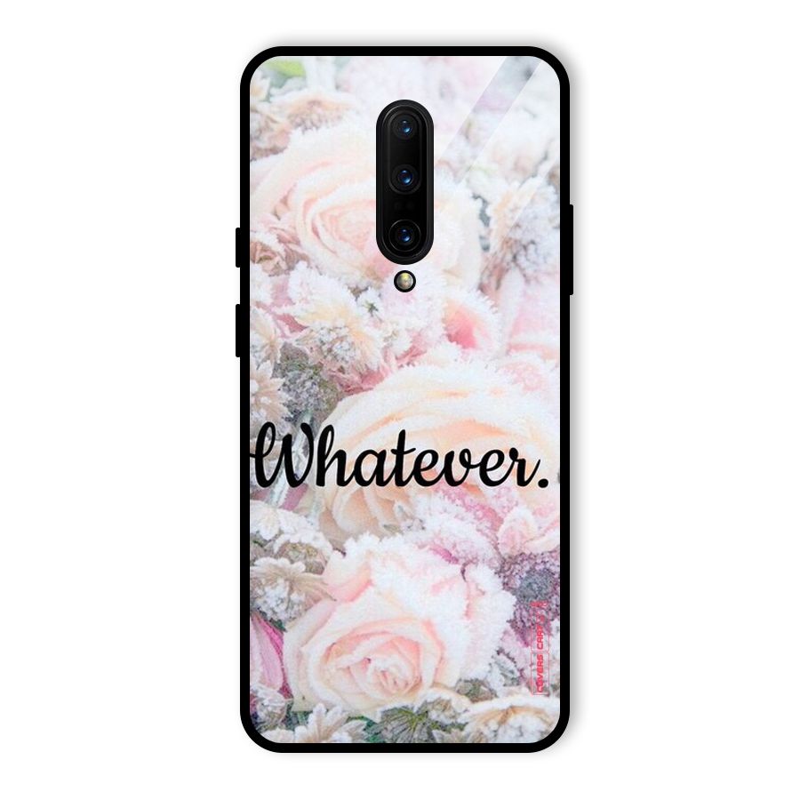 Whatever Glass Back Case for OnePlus 7 Pro