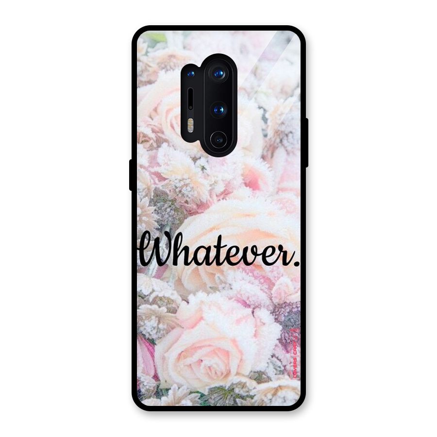 Whatever Glass Back Case for OnePlus 8 Pro