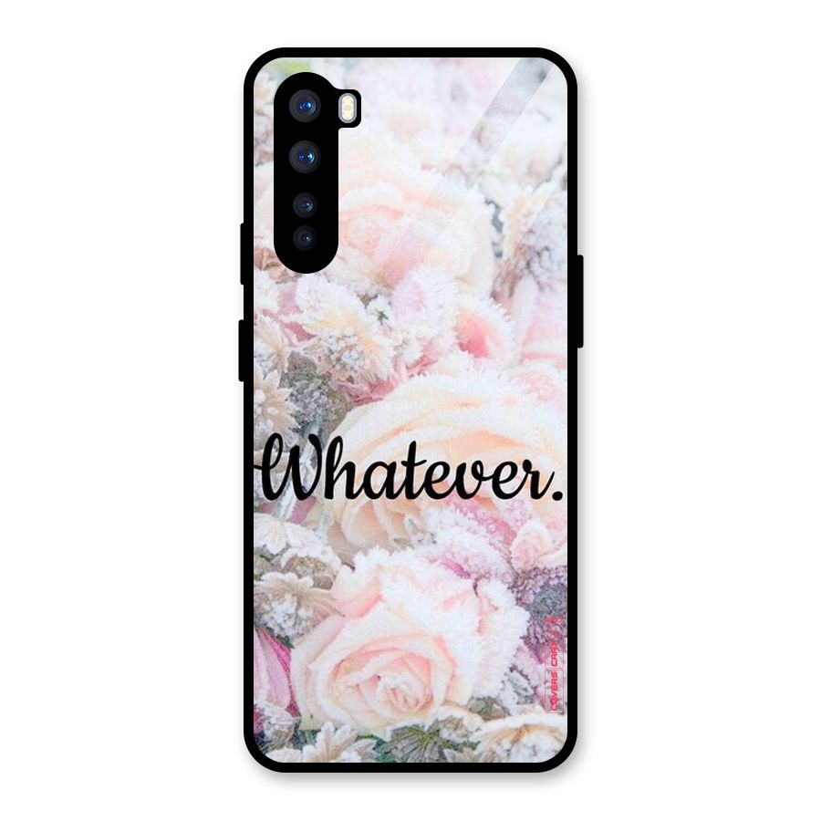 Whatever Glass Back Case for OnePlus Nord