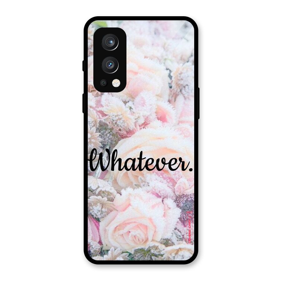 Whatever Glass Back Case for OnePlus Nord 2 5G