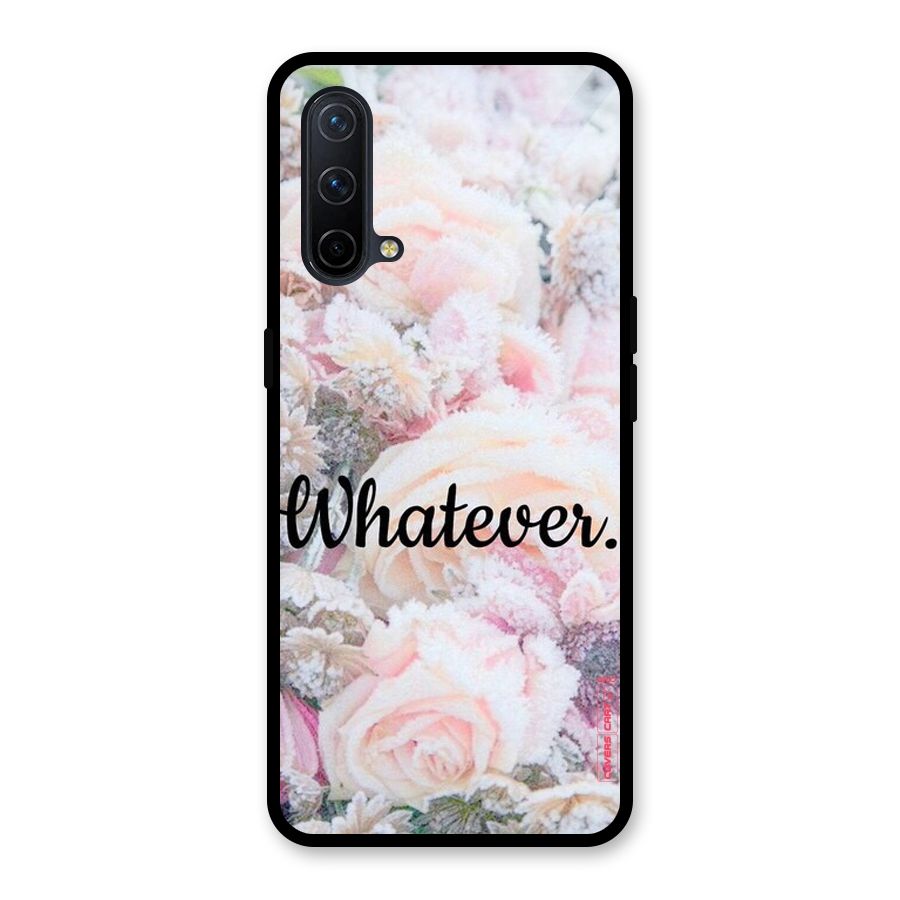 Whatever Glass Back Case for OnePlus Nord CE 5G