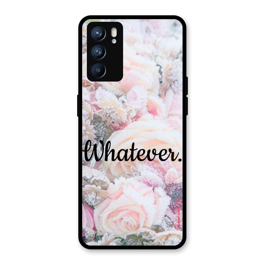 Whatever Glass Back Case for Oppo Reno6 5G