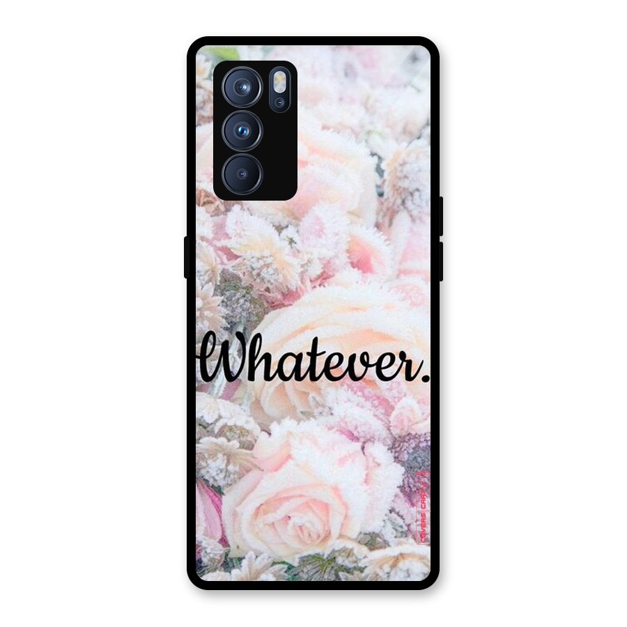 Whatever Glass Back Case for Oppo Reno6 Pro 5G