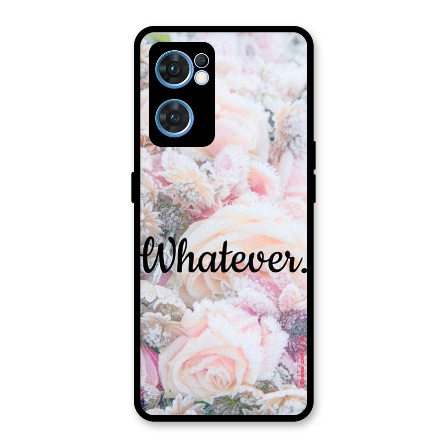 Whatever Glass Back Case for Oppo Reno7 5G