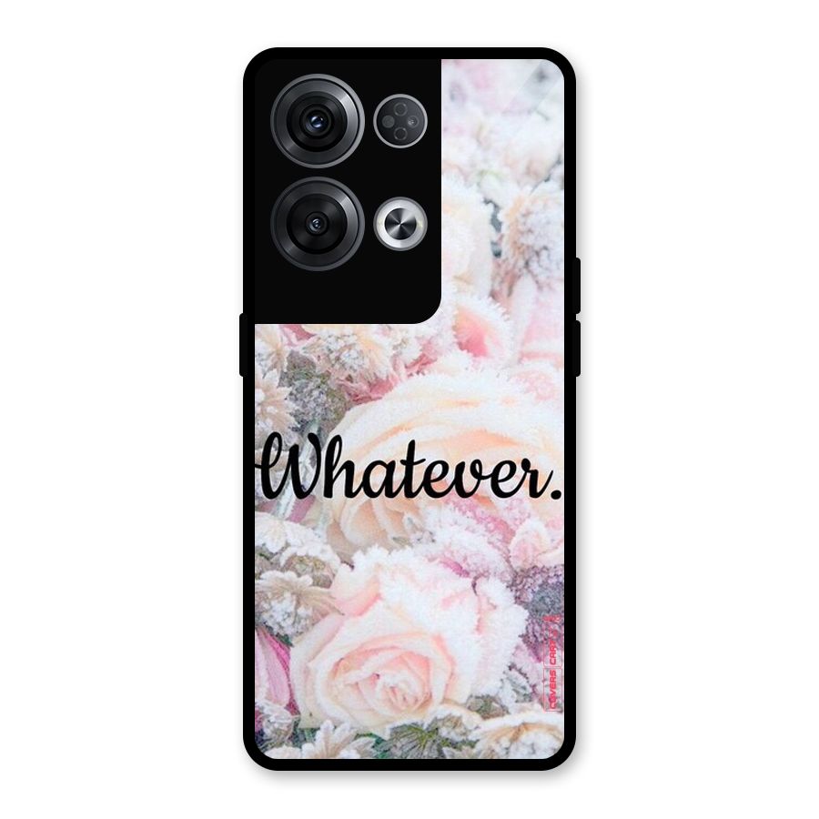 Whatever Glass Back Case for Oppo Reno8 Pro 5G