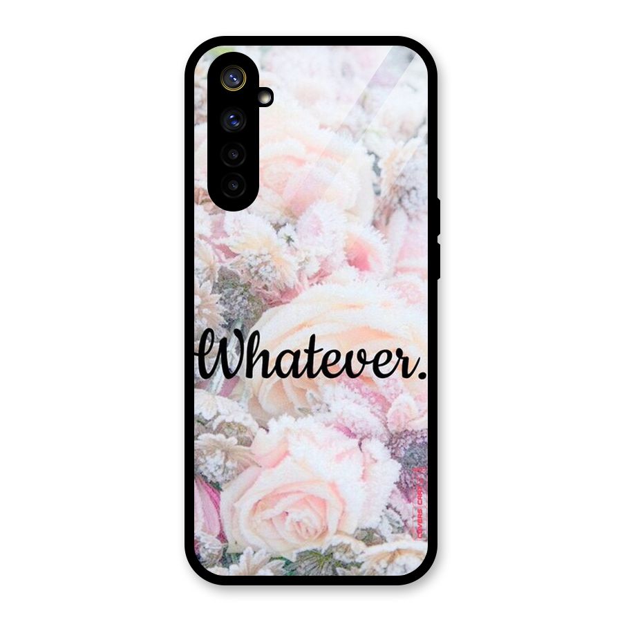 Whatever Glass Back Case for Realme 6i