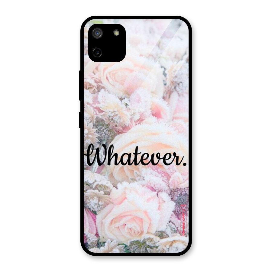 Whatever Glass Back Case for Realme C11