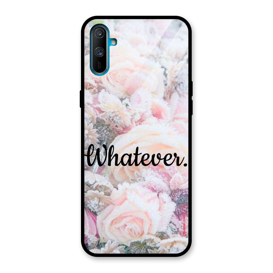 Whatever Glass Back Case for Realme C3
