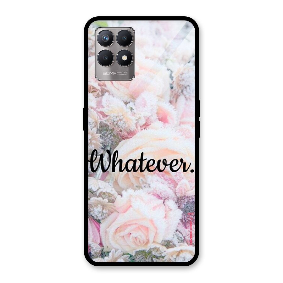 Whatever Glass Back Case for Realme Narzo 50