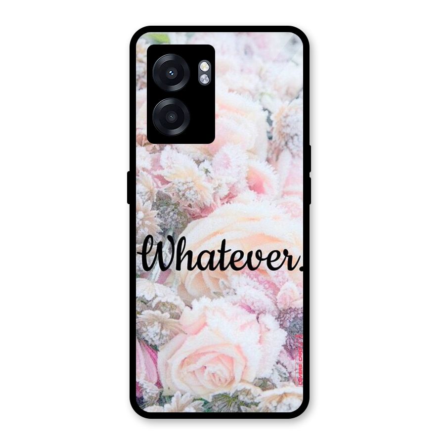 Whatever Glass Back Case for Realme Narzo 50 5G
