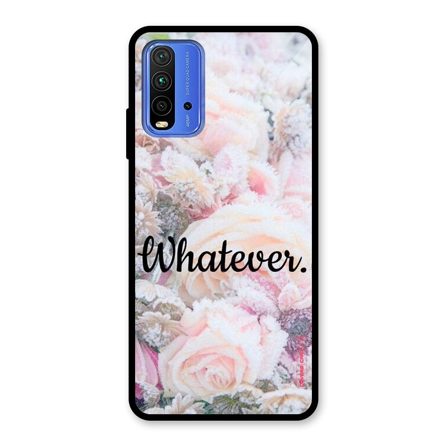 Whatever Glass Back Case for Redmi 9 Power