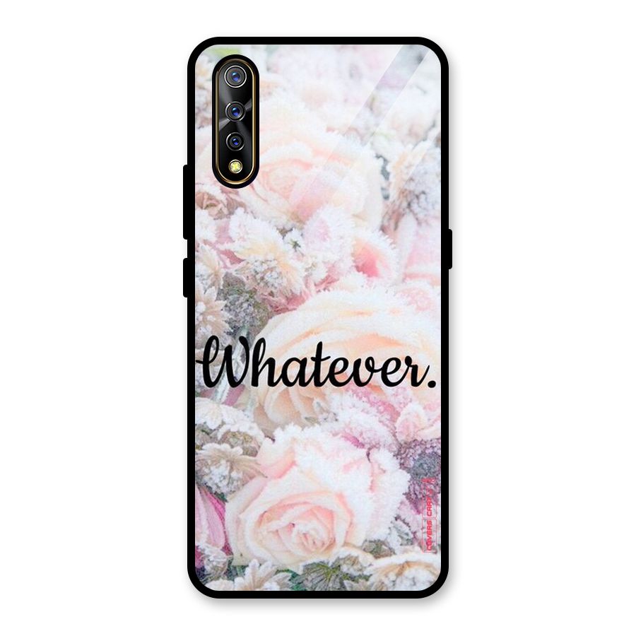 Whatever Glass Back Case for Vivo S1