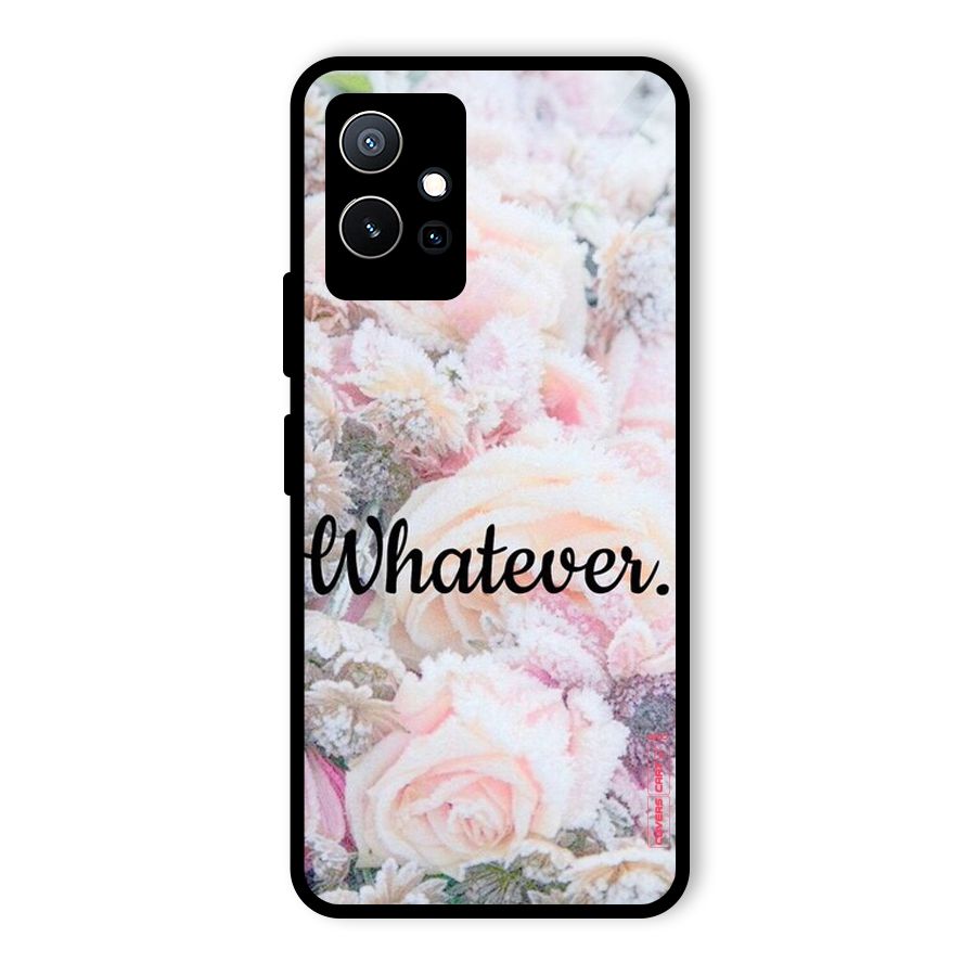 Whatever Glass Back Case for Vivo T1 5G