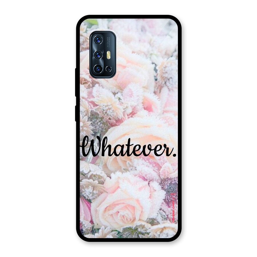 Whatever Glass Back Case for Vivo V17