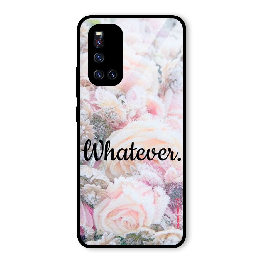 Whatever Glass Back Case for Vivo V19