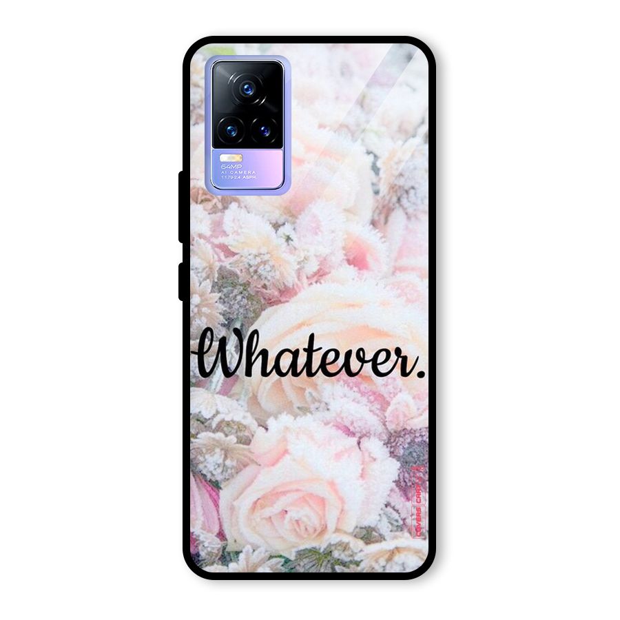 Whatever Glass Back Case for Vivo Y73