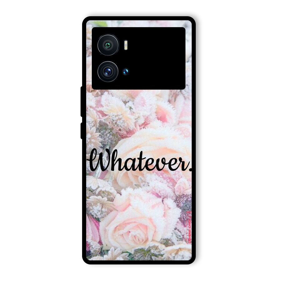 Whatever Glass Back Case for Vivo iQOO 9 Pro