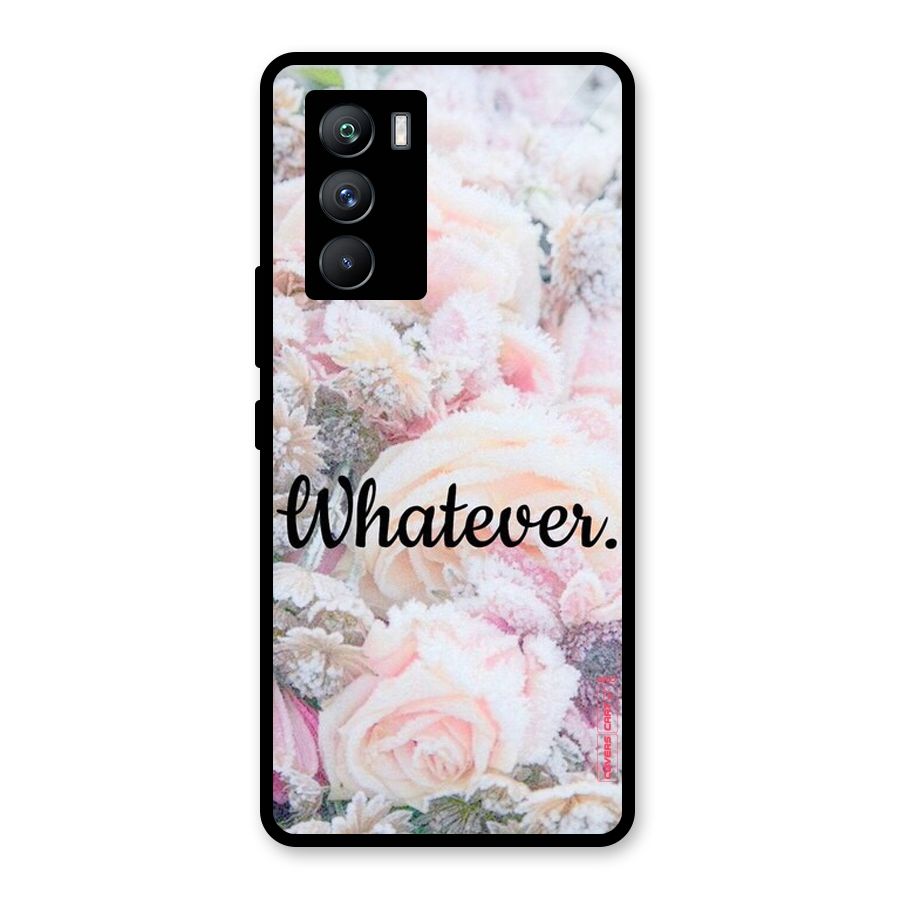 Whatever Glass Back Case for Vivo iQOO 9 SE