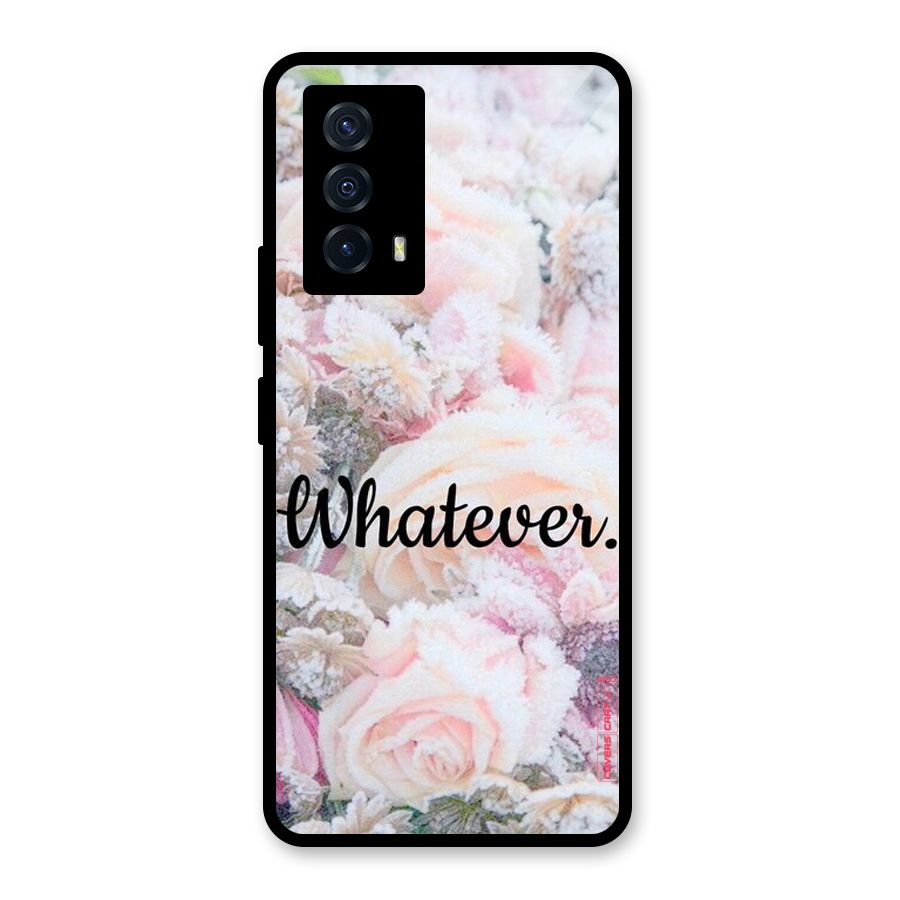 Whatever Glass Back Case for Vivo iQOO Z5