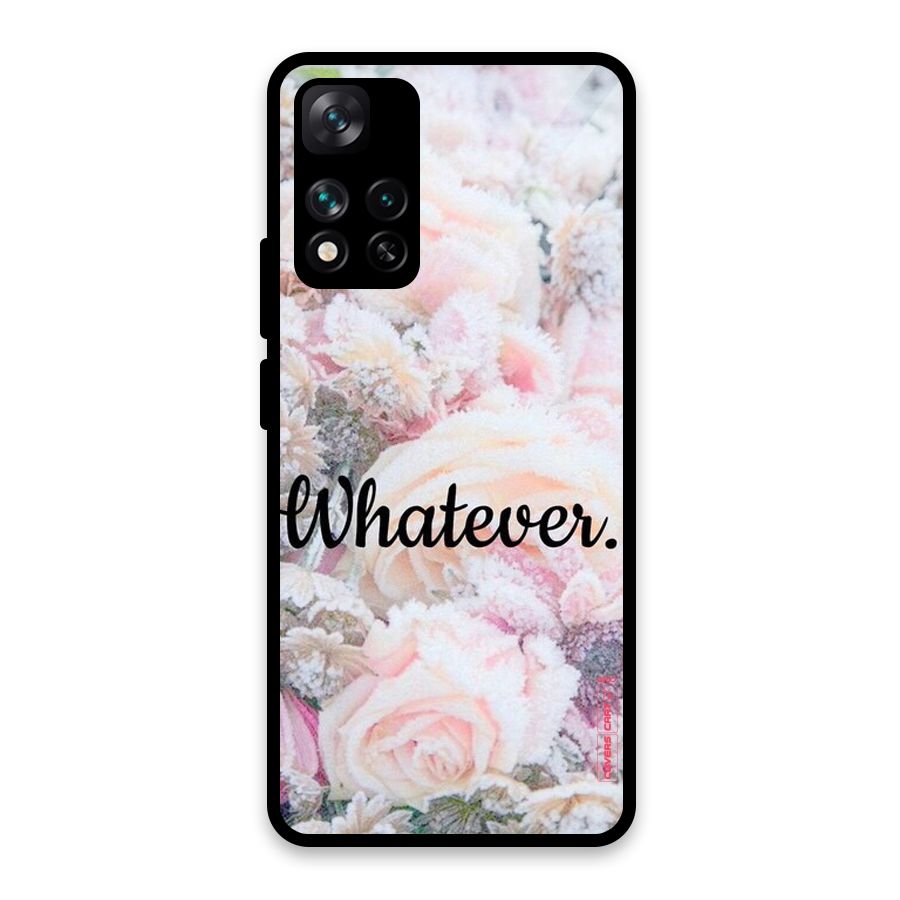 Whatever Glass Back Case for Xiaomi 11i 5G