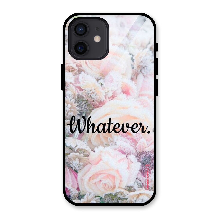 Whatever Glass Back Case for iPhone 12