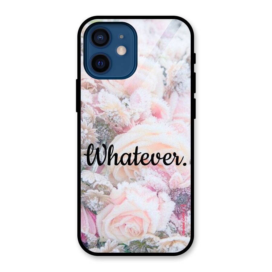 Whatever Glass Back Case for iPhone 12 Mini