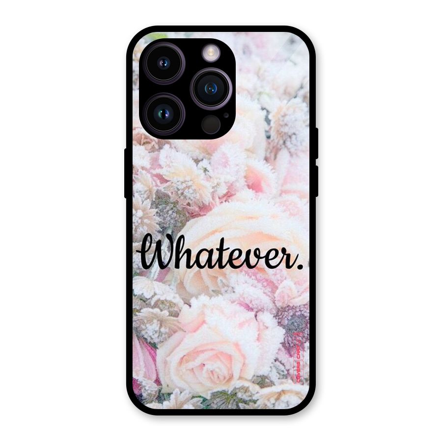 Whatever Glass Back Case for iPhone 14 Pro