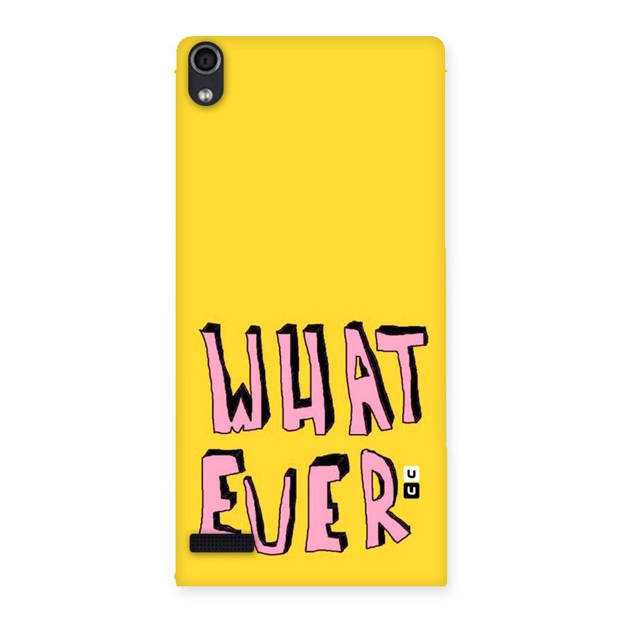 Whatever Yellow Back Case for Ascend P6