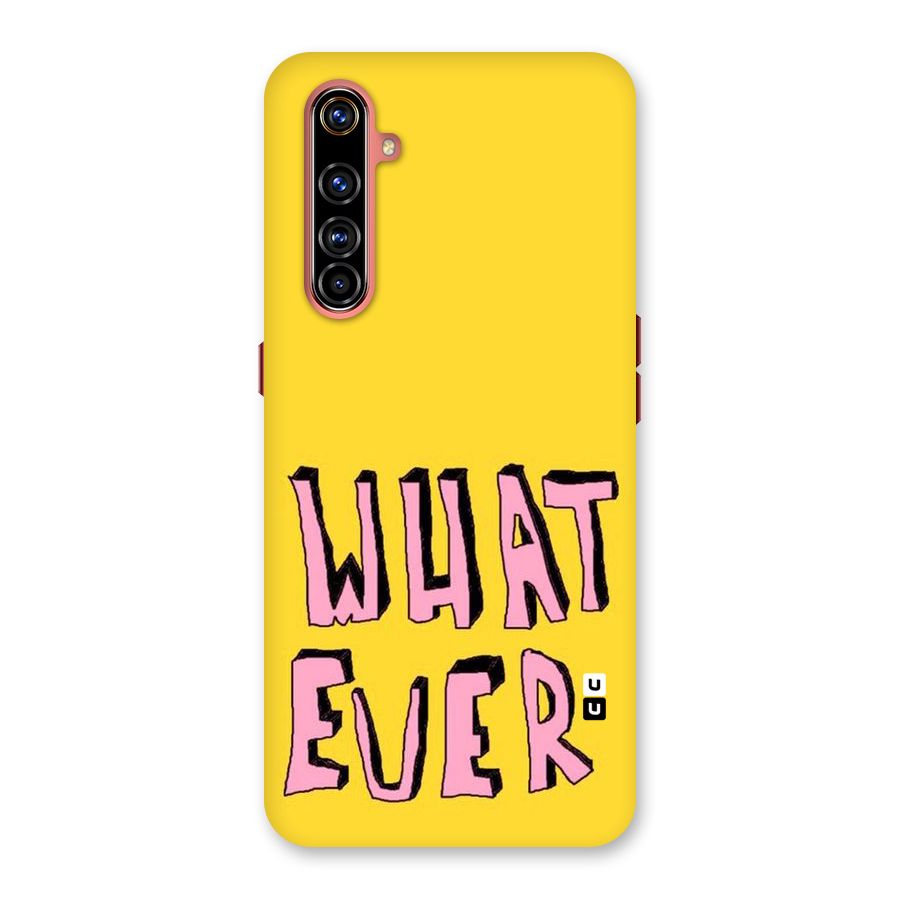 Whatever Yellow Back Case for Realme X50 Pro