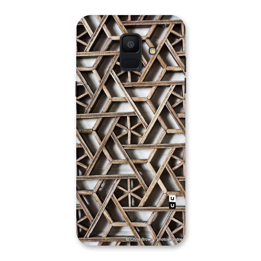 Wheel Design Back Case for Galaxy A6 (2018)