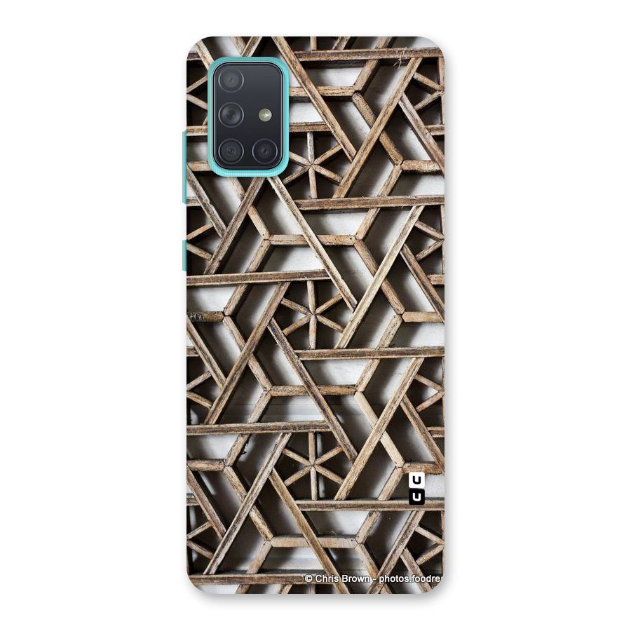 Wheel Design Back Case for Galaxy A71